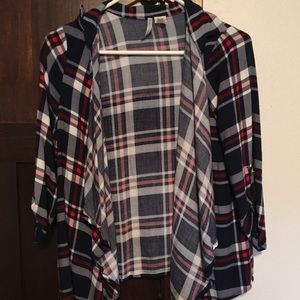 Red, Blue and White flannel